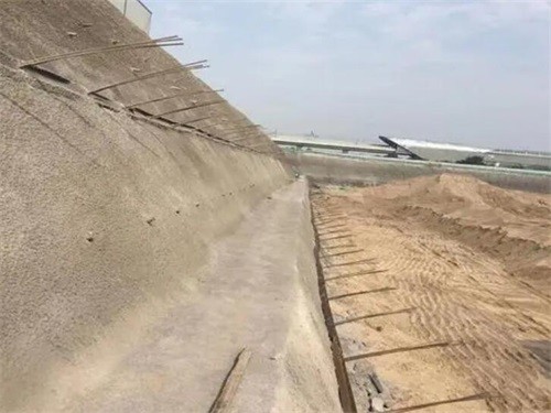 九原河道边坡加固